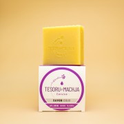 Savon doux Lait de chèvre, Romarin & Palmarosa BIO