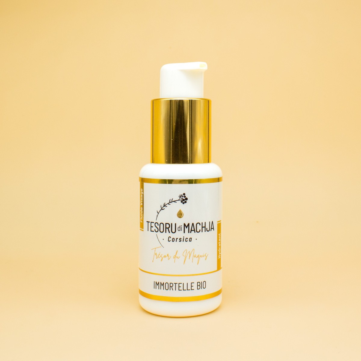 Fluide visage hydratant Immortelle BIO