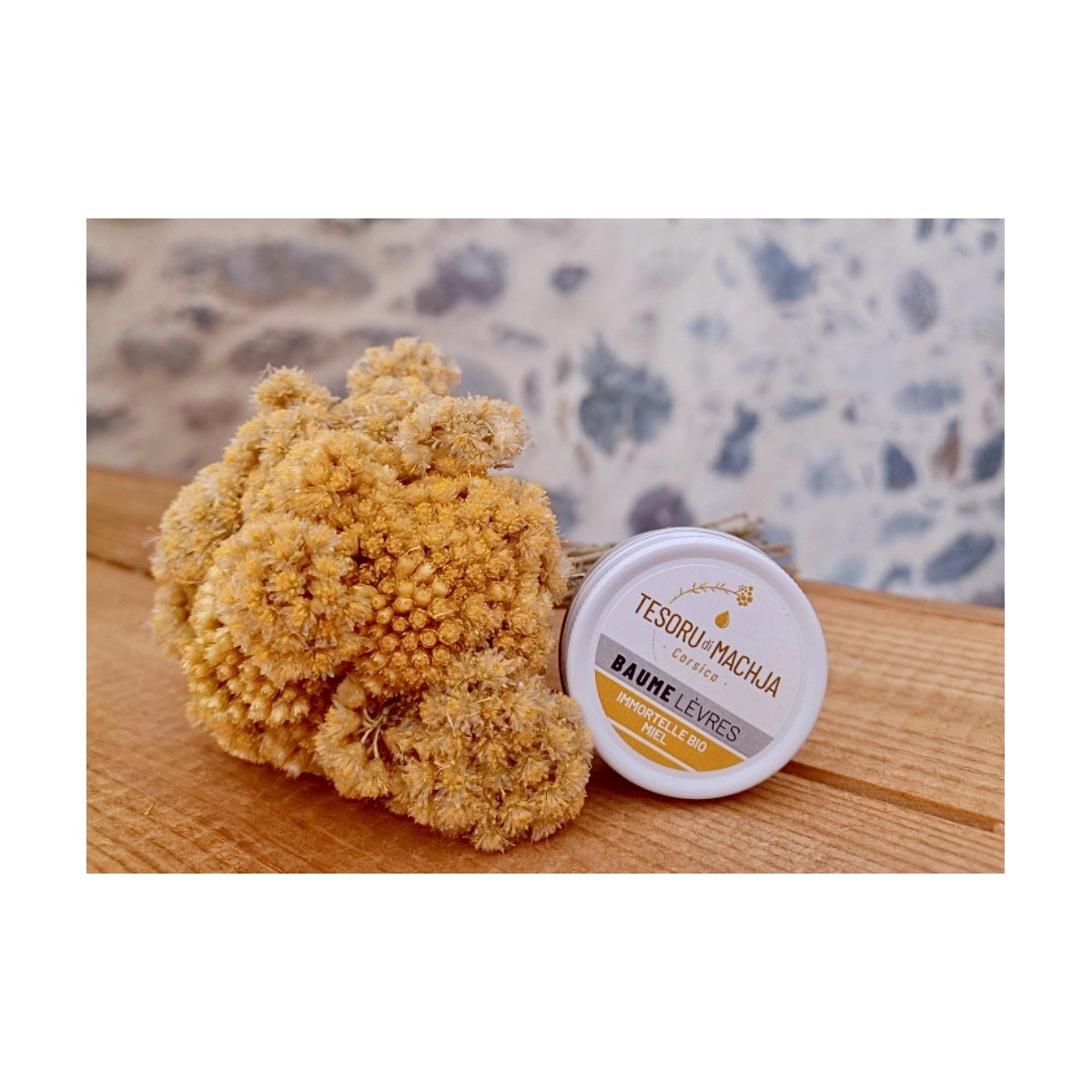 Baume lèvres Immortelle BIO & Miel